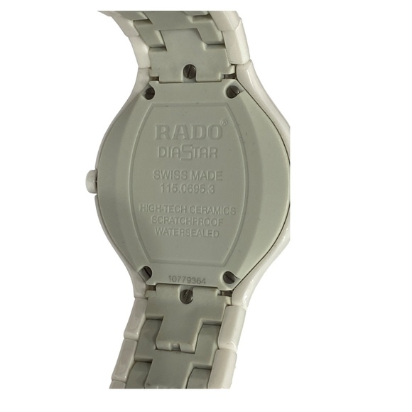 Rado Men's True Jubile White
Ceramic Bracelet Watch - Picture 8 of 10